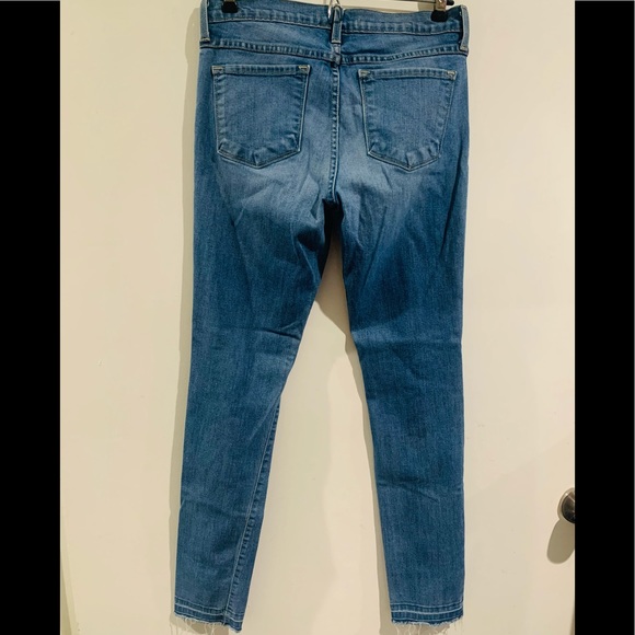 flying monkey distressed skinny leg jeans - Picture 2 of 5